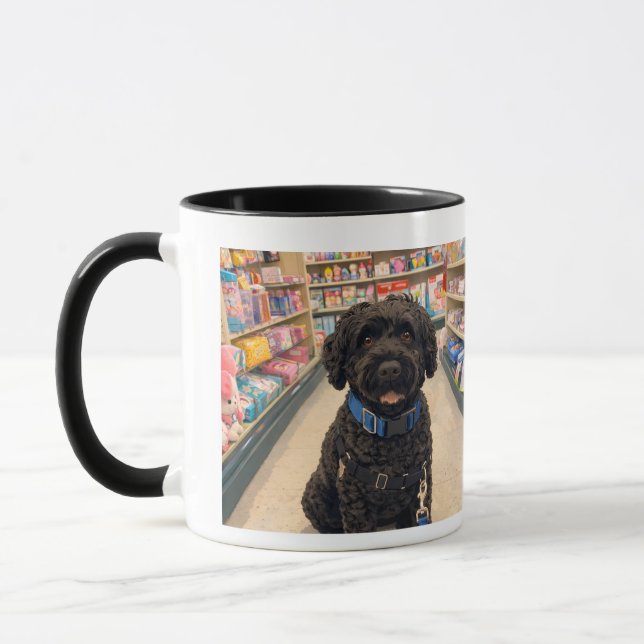 Caneca Portuguese Water Dogs Anime Coffee Mug (Esquerda)