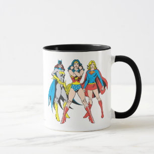 Caneca Pose de Superheroínas