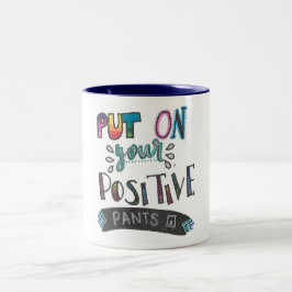 Caneca positiva das calças