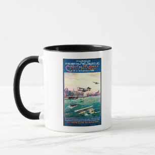 Caneca Poster cancelado do promocional do plano do
