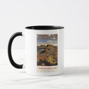 Caneca Poster de British Rail da parede e dos carneiros