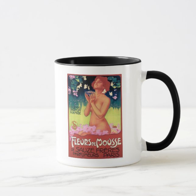 Caneca Poster de Fleurs de Mousse Perfume (Direita)