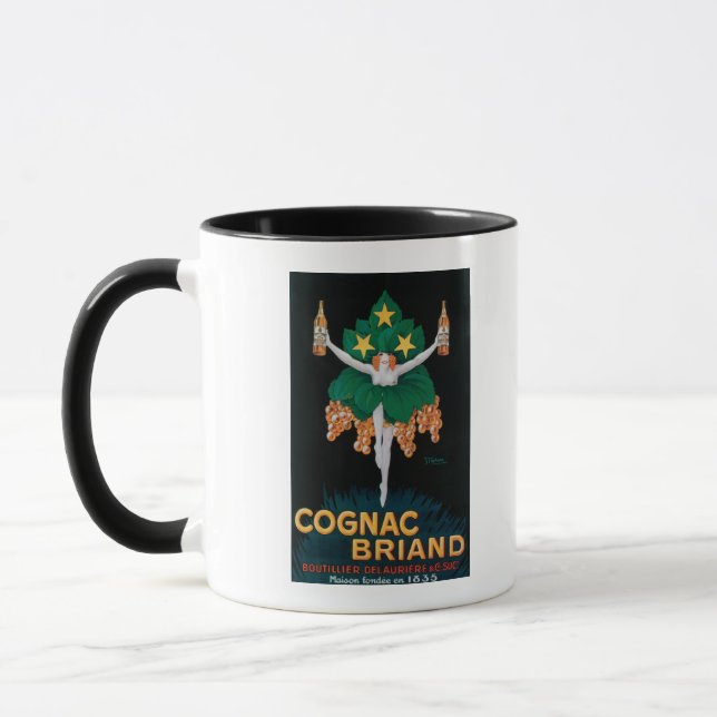 Caneca Poster de Promocional Briand Cognac (Esquerda)
