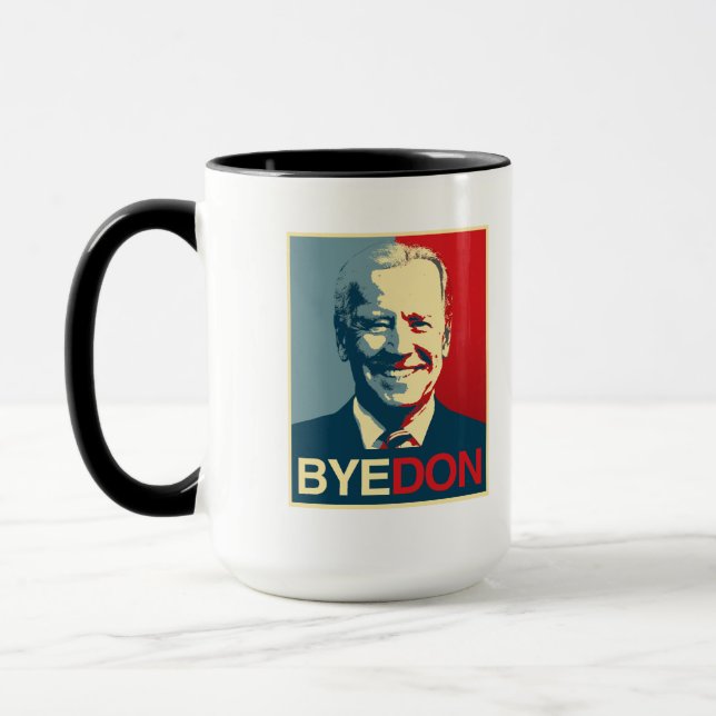 Caneca Poster de Propaganda - BYE DON (Esquerda)