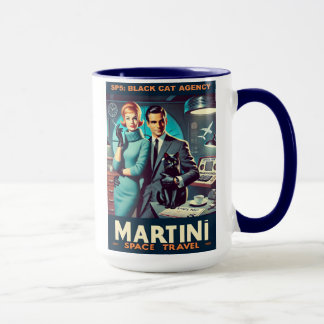 Caneca Poster de viagens Espacial Martini SP5: Agência de