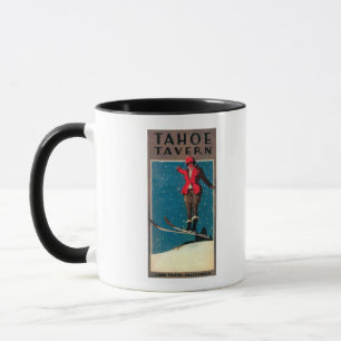 Caneca Poster do Promo da taberna de Tahoe