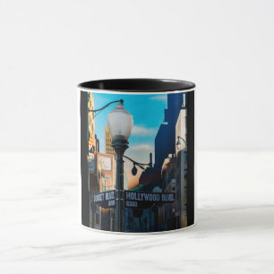 Caneca Poster Hollywood Blvd.