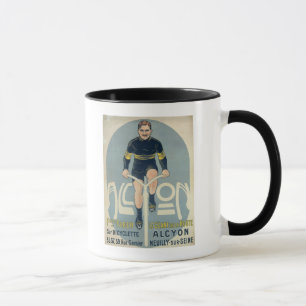 Caneca Poster que descreve Francois Faber