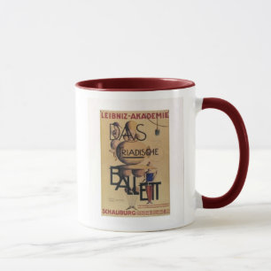 Caneca Posters 1921 do balé