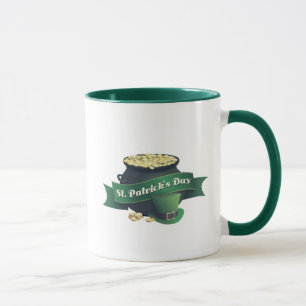 Caneca "Pote do Dourado" Irlandês Engraçado