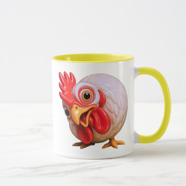 Caneca Poule rigolote (Direita)