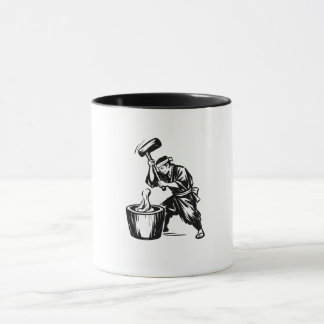 Caneca Pounding Mochi Japonês