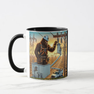 Caneca Power Lineman Bigfoot - Storm Ops COFFEE MUG