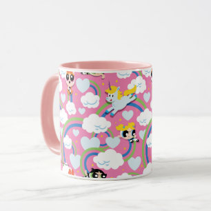 Caneca Powerpuff Girls & Donny Rainbow Patterno