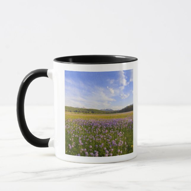 Caneca Prado de flores silvestres penstemon no 2 (Esquerda)