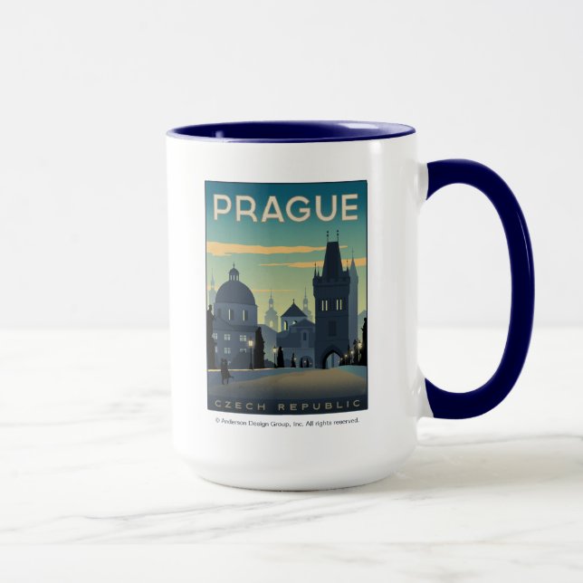 Caneca Praga, República Checa (Direita)