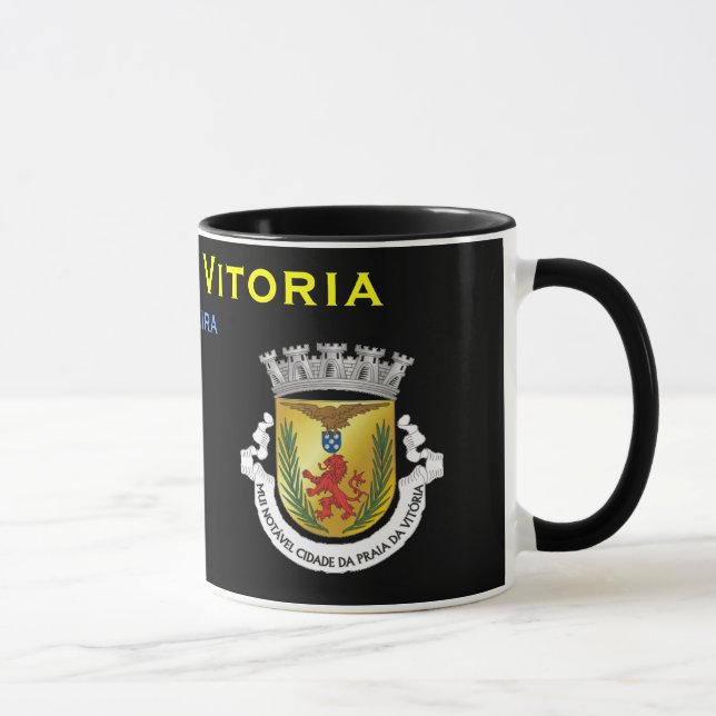 Caneca Praia da Vitoria Açores Mug (Direita)