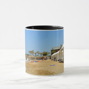 Caneca Praia de Gouves em Creta Mug