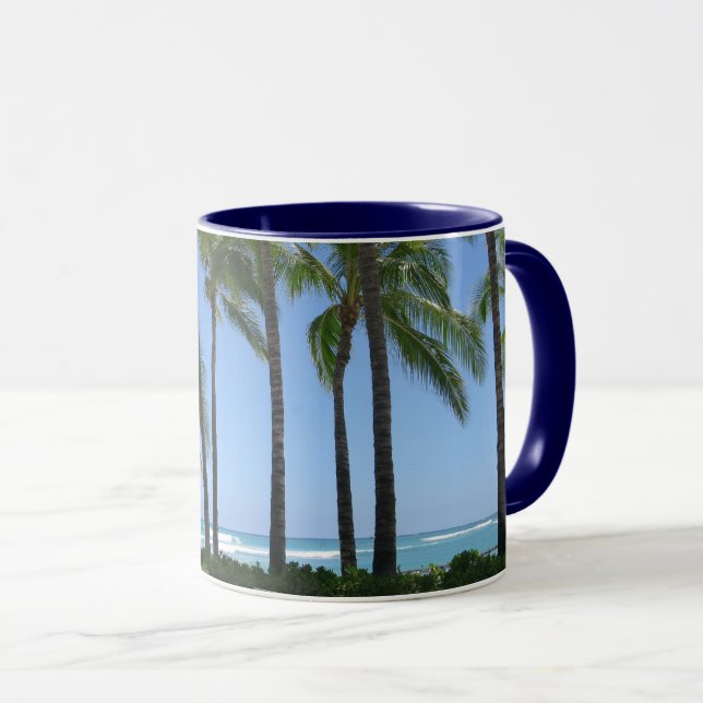 Caneca Praia de Waikiki (Frente Esquerda)