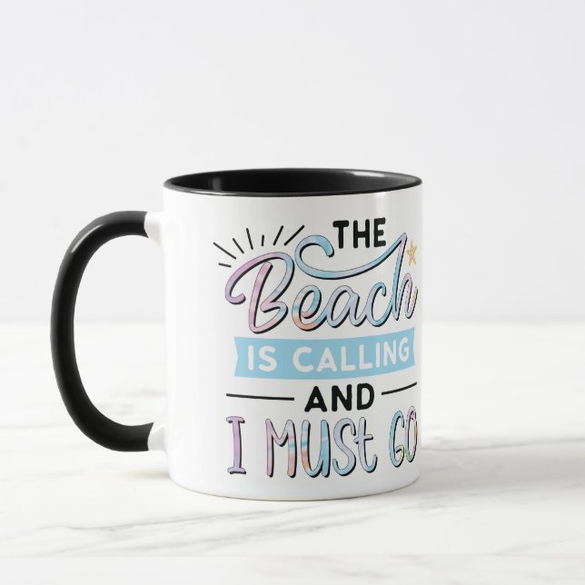 Caneca Praia está Chamando (Esquerda)