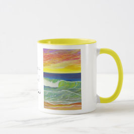 Caneca Praia Hapuna Hawaii