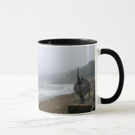 Caneca Praia nebulosa de Scarborough