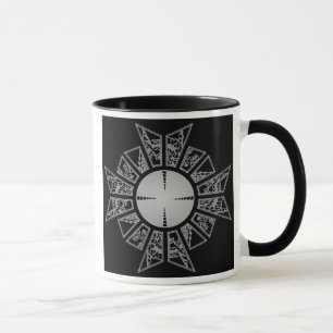 Caneca Prata da estrela da lamentação, prata da estrela
