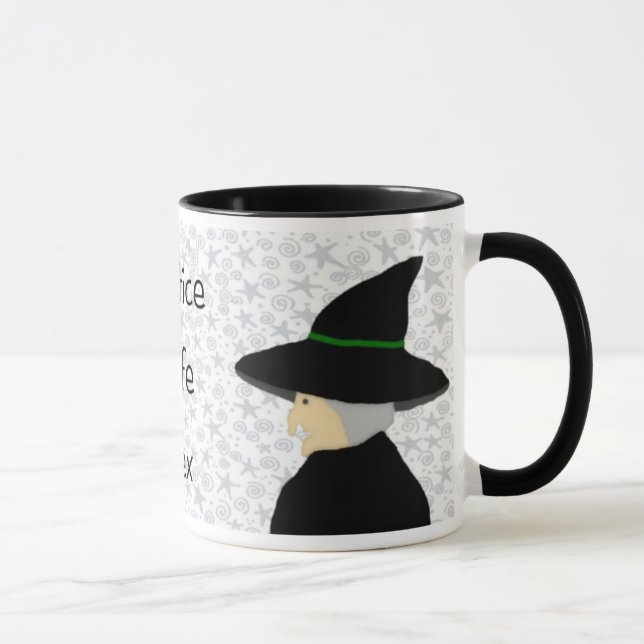 Caneca Pratique o Hex Witch Mug seguro (Direita)