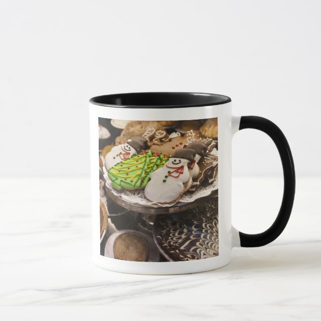 Caneca Prato de Biscoitos Frescos de Natal (Direita)