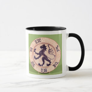Caneca Prato Hispano-Moresque, lata-vitrificado