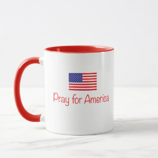 CANECA PRAY PARA O COPO DE CAFÉ DE AMÉRICA