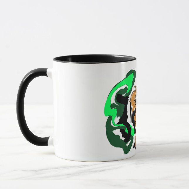 Caneca Prazer de inverno do lobo (Esquerda)
