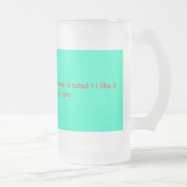 caneca pre adolescente do anime (Direita)