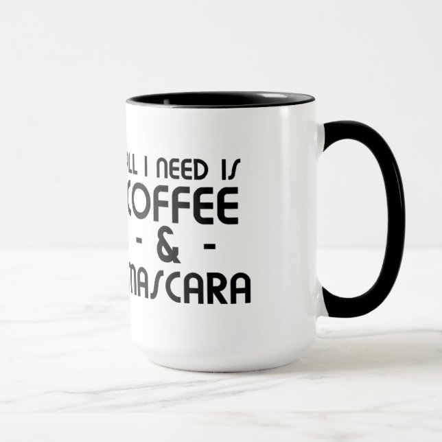 Caneca Precisa de Ringer Mug (Direita)
