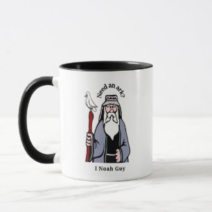 Caneca "Precisa de uma arca? I Noah cara" Pai piada