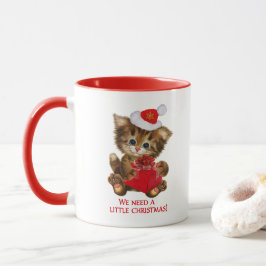 Caneca Precisamos de um café de Natal