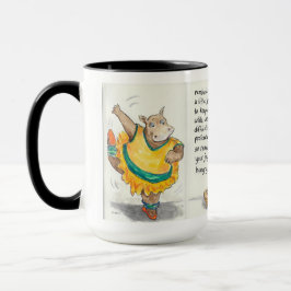 Caneca Precisamos de um pouco de alegria regularmente