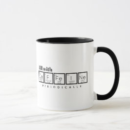 Caneca Preencher com Caffeine Periodicamente