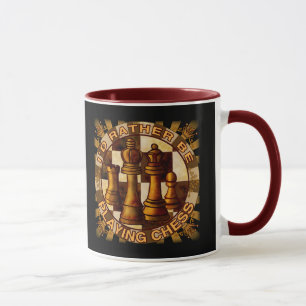 Caneca Preferencialmente Play Chess
