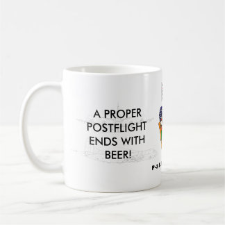 Caneca Preflight/Postflight do FE P-3