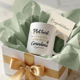 Caneca Pregnancy Announcement Gift for Mom