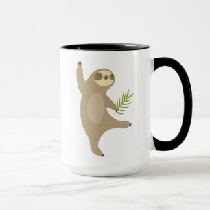 Caneca Preguiça   da dança porque não?