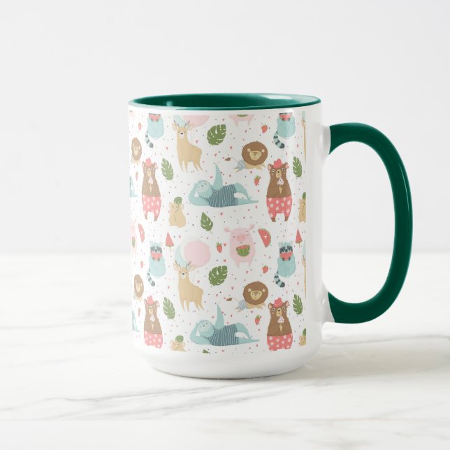 Caneca Preguiça & teste padrão dos amigos (Direita)