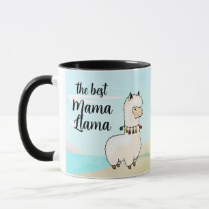 Caneca prêmio "Melhor Mãe Llama"