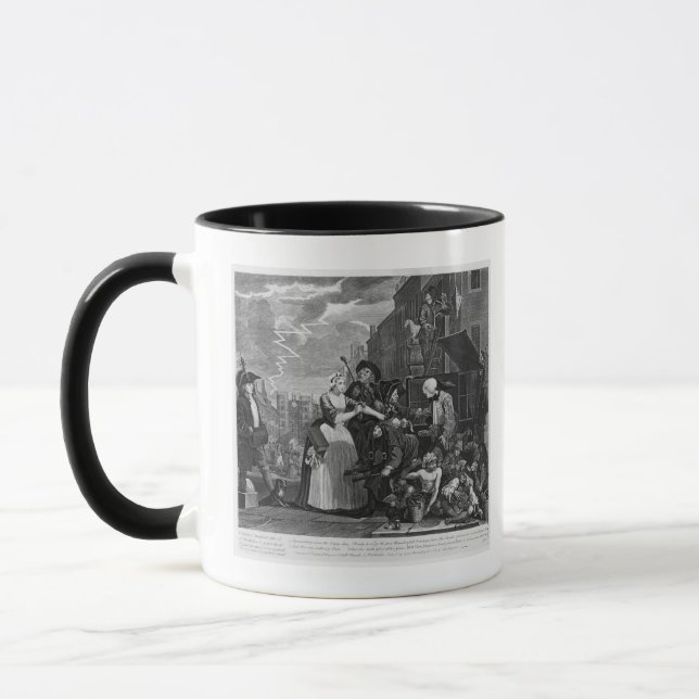 Caneca Prendido para o débito (Esquerda)