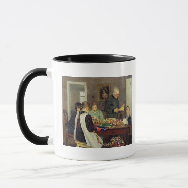 Caneca Preparação para o Natal, 1896 (Esquerda)