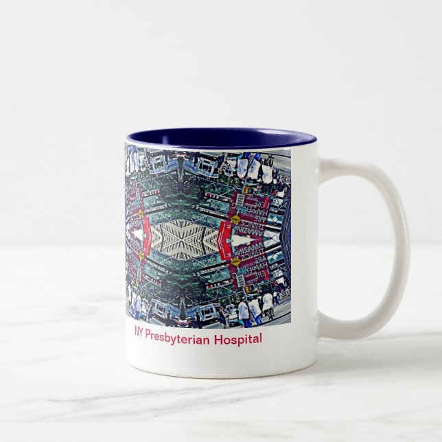 Caneca presbiteriano do hospital de NY (Direita)