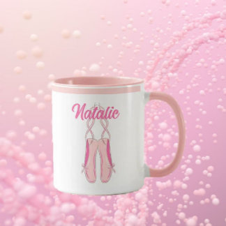 Caneca Presente! Caneta de dançarina personalizada do bal