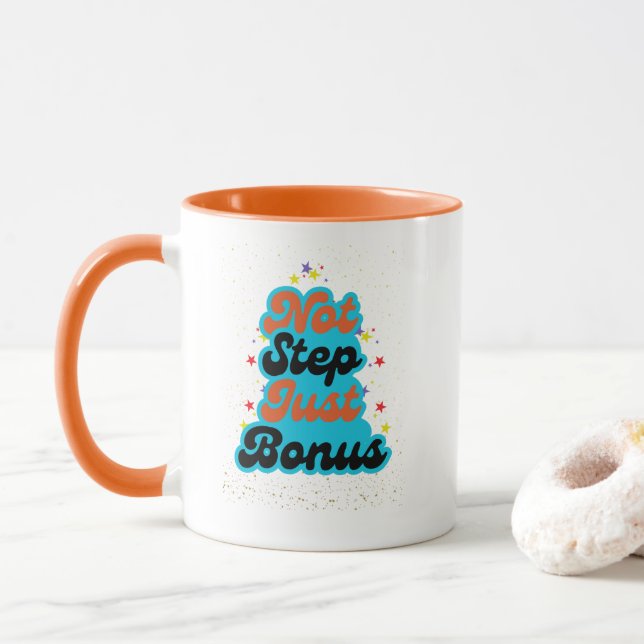 Caneca Presente Criativo de Tipografia para Mãe Adicional (Com Donut)