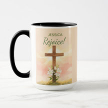 Presente Cruz de Páscoa Alegrar-se Cristão